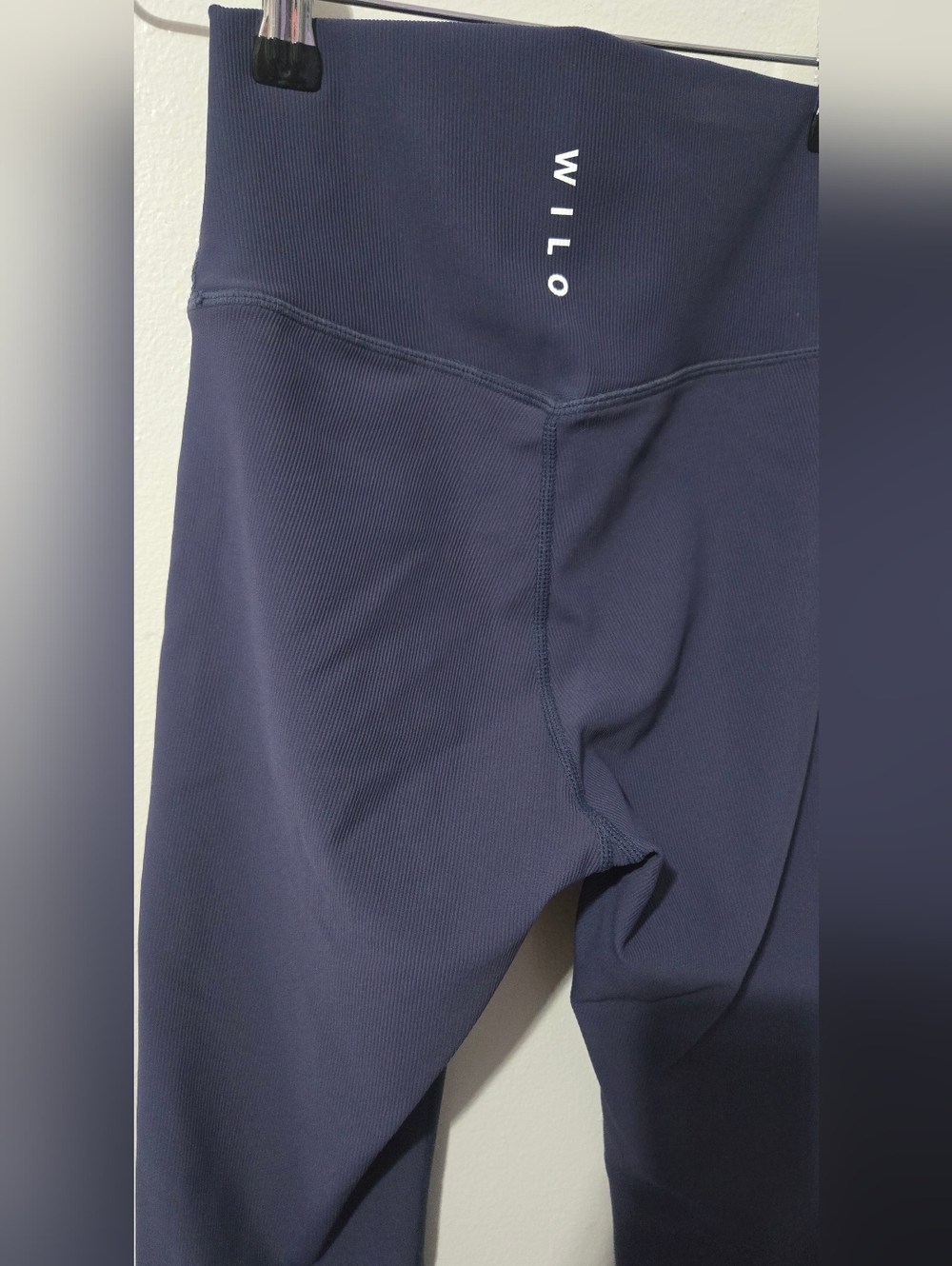 High-Waist Navy Active Leggings - Picture 4 of 5